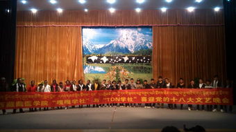 喜迎十八大，共筑青春夢——我校研究生支教團西藏隊成功舉辦文藝晚會